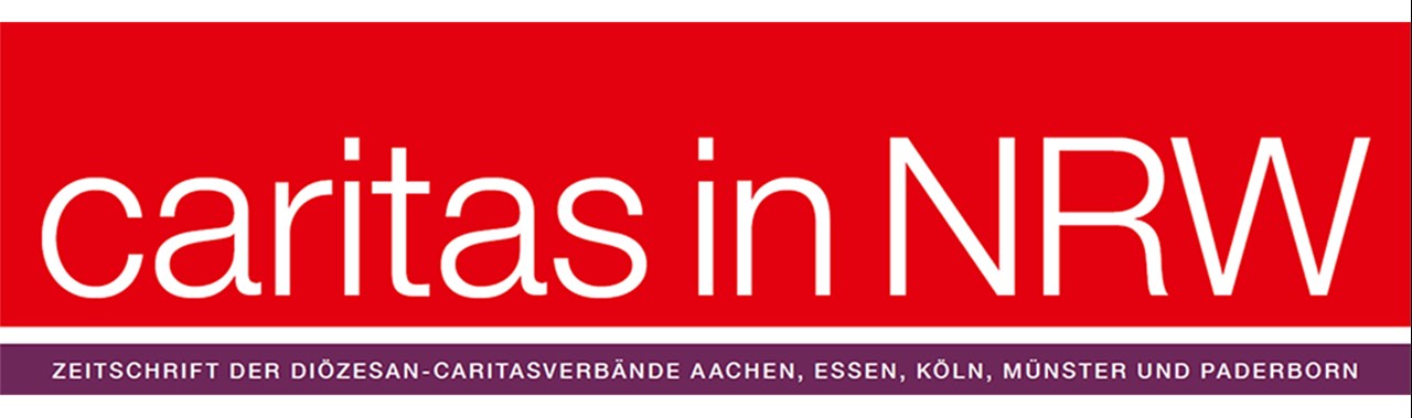 Header zur Zeitschrift 'Caritas in NRW'