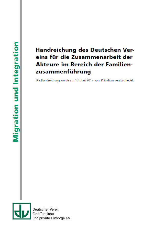 cover der handreichung fr die zusammenarbeit der akteure im bereich der familienzusammenfhrung des deutschen - Schweigepflichtsentbindung Arzt Muster cover der handreichung fr die zusammenarbeit der akteure im bereich der familienzusammenfhrung des deutschen - Schweigepflichtsentbindung Arzt Muster